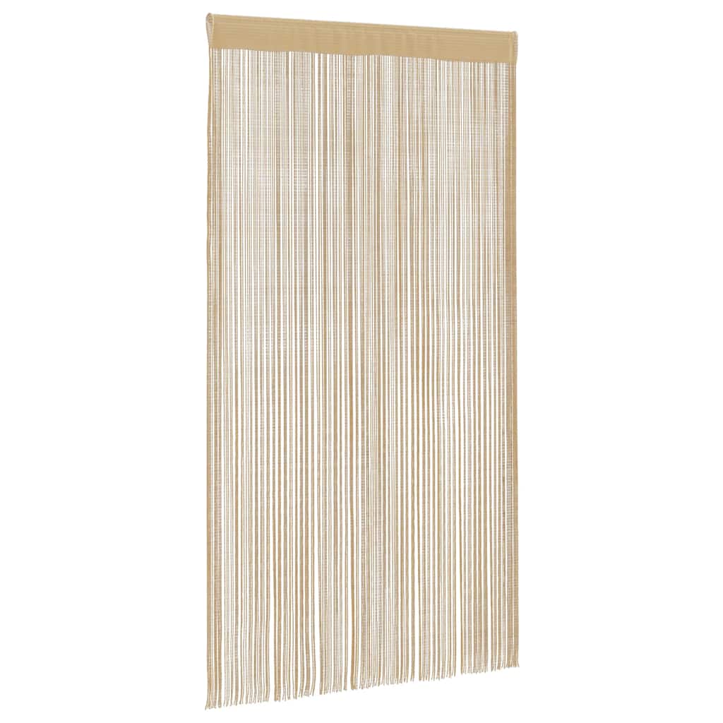 vidaXL 2 Pz Tende a Fili 140x250 cm Beige
