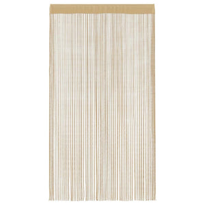 2 Pz Tende a Fili 140x250 cm Beige 132405