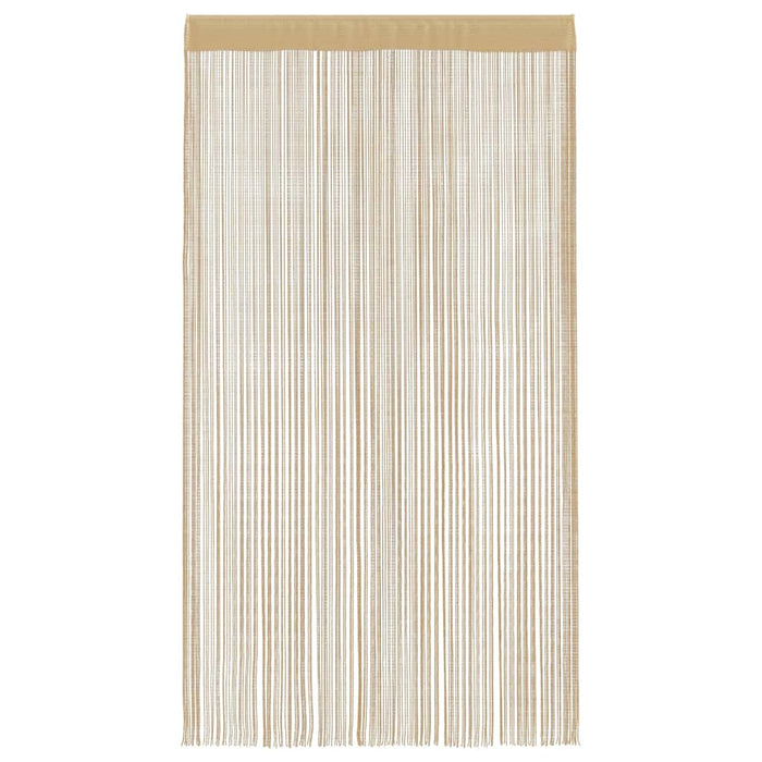 2 Pz Tende a Fili 140x250 cm Beige 132405
