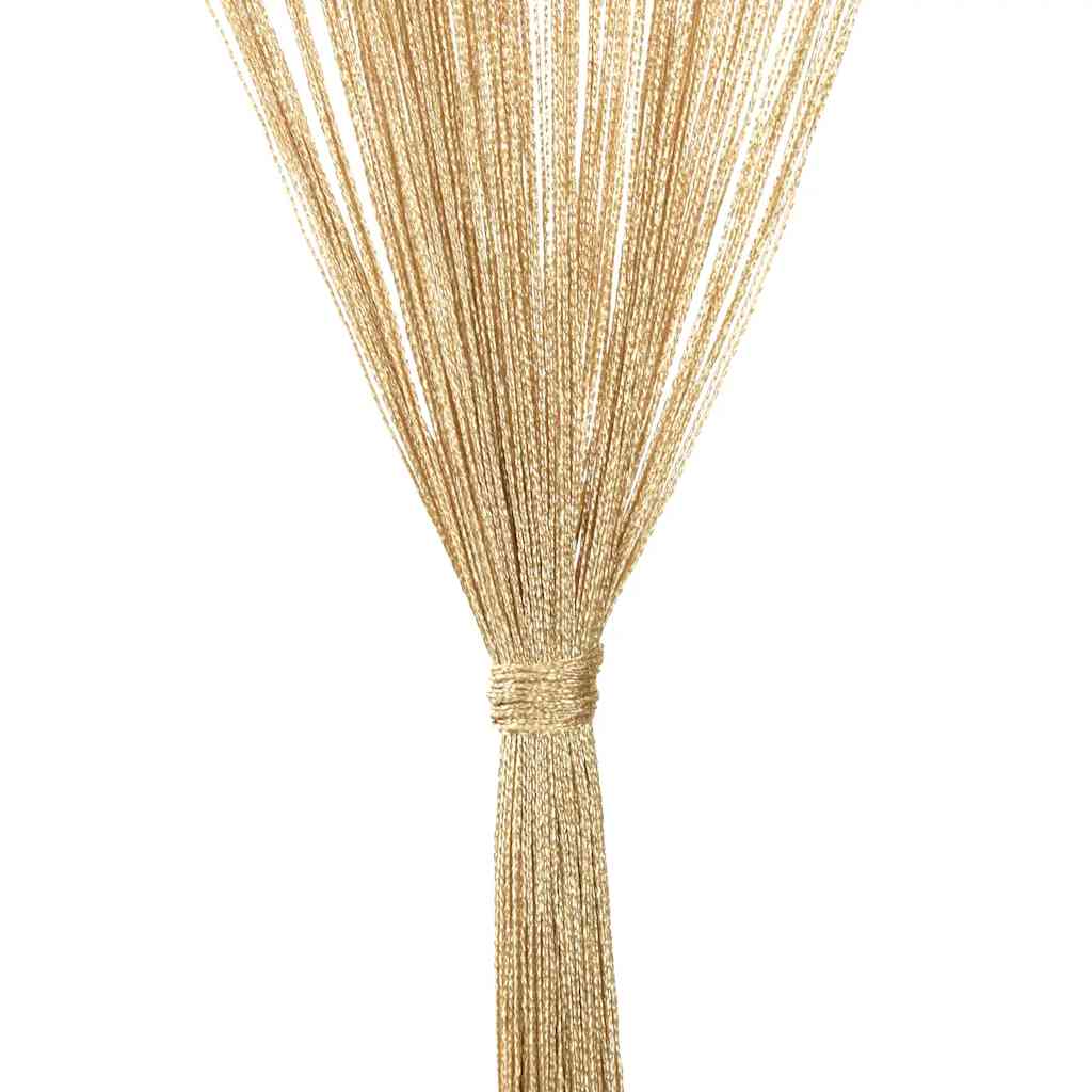 vidaXL 2 Pz Tende a Fili 140x250 cm Beige