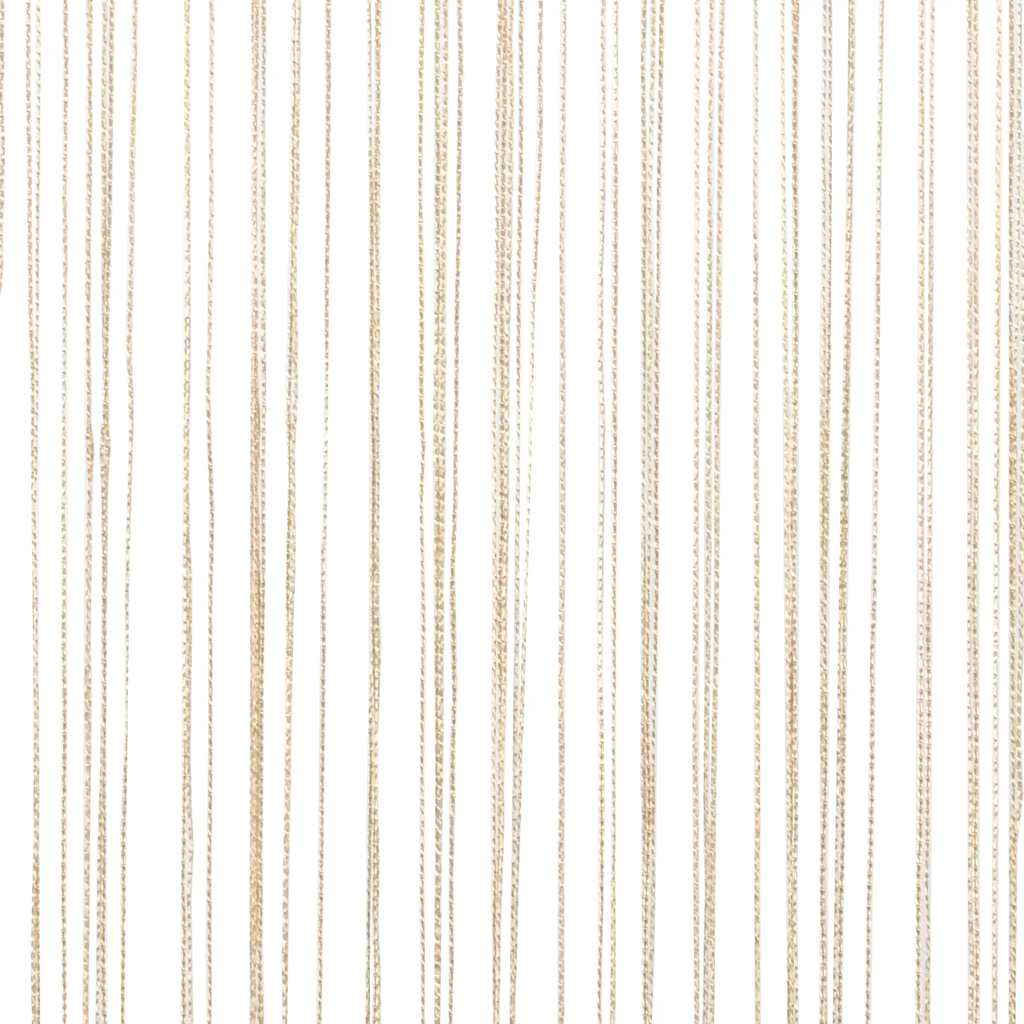 2 Pz Tende a Fili 140x250 cm Beige 132405
