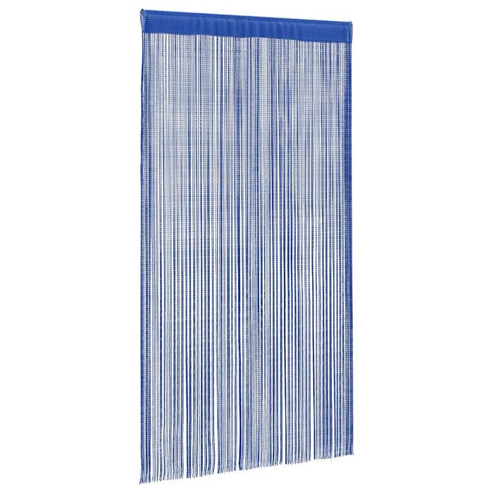 Tende a Filo 2 pz 100x250 cm Blu 132406