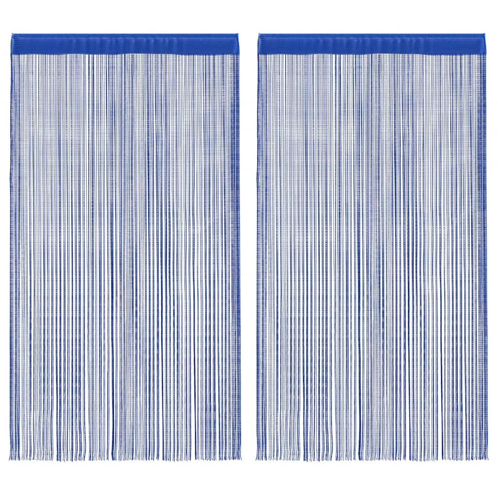 2 Pz Tende a Fili 140x250 cm Blu cod mxl 75469