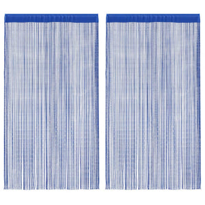 2 Pz Tende a Fili 140x250 cm Blu cod mxl 75469
