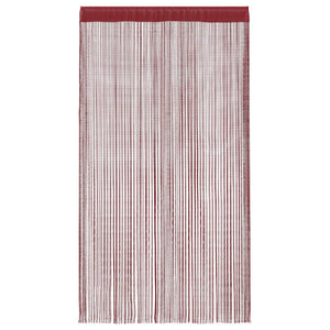 Tende a Filo 2 pz 140x250 cm Rosso BordÃ² cod mxl 68294