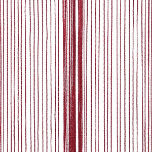 Tende a Filo 2 pz 140x250 cm Rosso Bordò 132409
