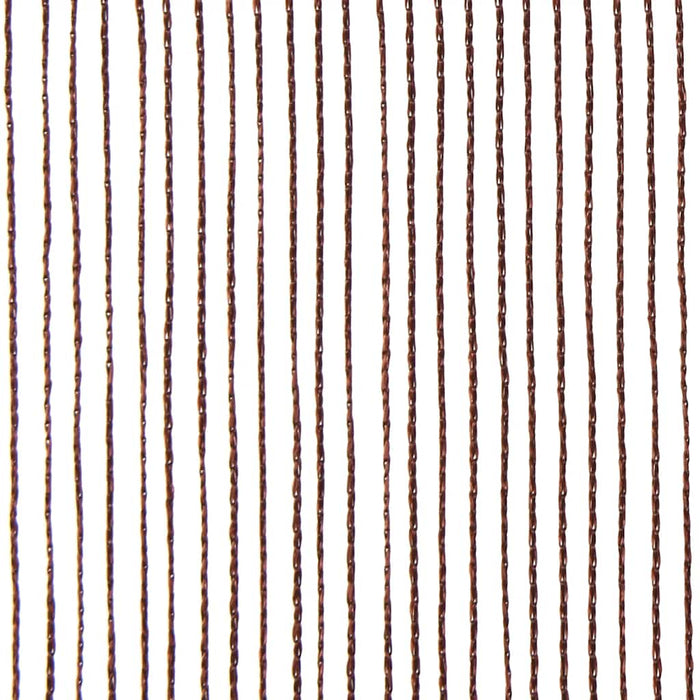 2 Pz Tende a Fili 140x250 cm Marroni 132411