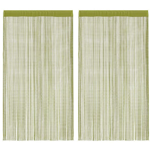 2 Pz Tende a Fili 140x250 cm Verdi cod mxl 75662