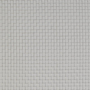 Recinzione in Rete in Acciaio Inossidabile 100x500 cm Argento 142258