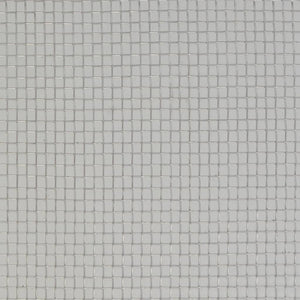 Recinzione in Rete in Acciaio Inossidabile 100x1000 cm Argento 142259