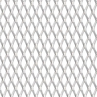 Recinzione da Giardino in Rete Acciaio Inox 100x85cm 20x10x2 mm cod mxl 23698