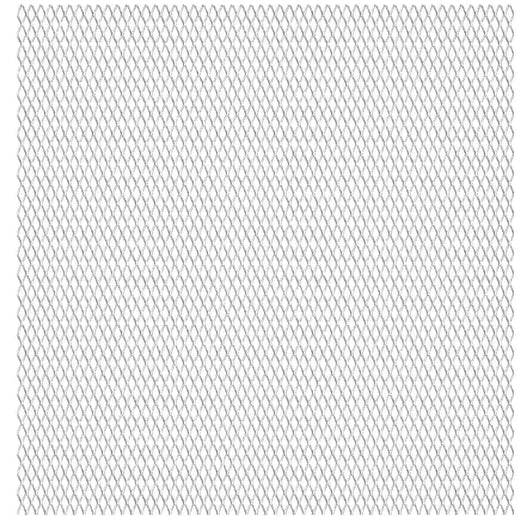 Recinzione in Rete in Acciaio Inox 50x50 cm 30x17x2,5 mm cod mxl 25379