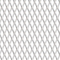 Recinzione in Rete in Acciaio Inossidabile 100x85 cm 45x20x4 mm 142285