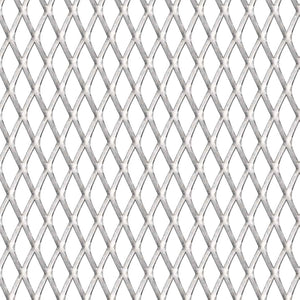 Recinzione in Rete in Acciaio Inossidabile 100x85 cm 45x20x4 mm 142285