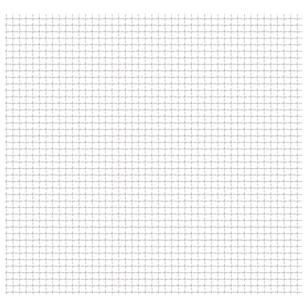 Recinzione in Rete Modulare in Acciaio Inox 50x50cm 21x21x2,5mm