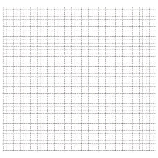 Recinzione in Rete Modulare in Acciaio Inox 50x50cm 21x21x2,5mm