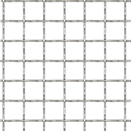 Recinzione in Rete Modulare in Acciaio Inox 50x50cm 21x21x2,5mm