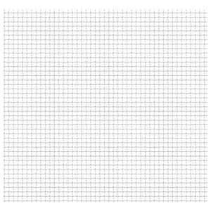 Recinzione in Rete Modulare Acciaio Inox 100x85 cm 21x21x2,5 mm cod mxl 20567