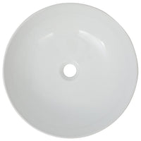 Lavabo bagno diametro 41,5 tondo ceramica bianca 02_0002524