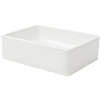 Lavabo in ceramica lavamani lavabo per bagno wc 41 x 30 cm bianco 02_0002526