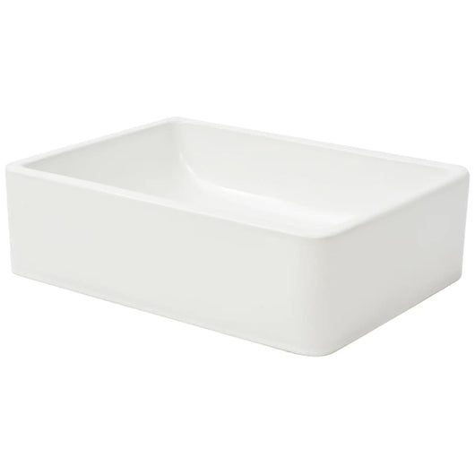Lavabo in ceramica lavamani lavabo per bagno wc 41 x 30 cm bianco 02_0002526