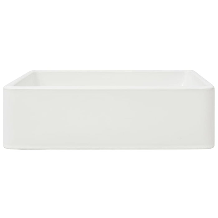 Lavabo in ceramica lavamani lavabo per bagno wc 41 x 30 cm bianco 02_0002526