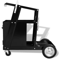 Carrello di Saldatura con 4 Cassetti Neri cod mxl 130351