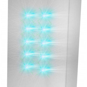 Pannello Doccia in Acciaio Inossidabile Curvo 142370