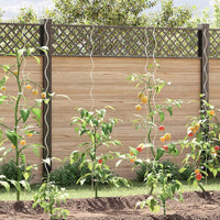 50 pz Supporti a Spirale per Piante 170 cm in Acciaio Zincato cod mxl 67897