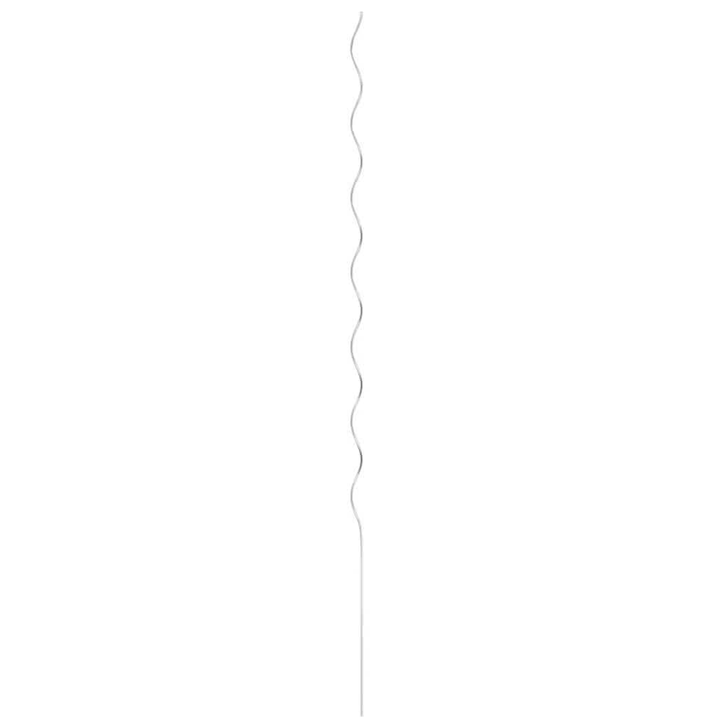 20 pz Supporti a Spirale per Piante 170 cm in Acciaio Zincato 142414