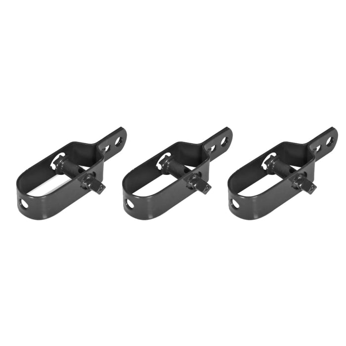 Set Rete di Recinzione con Picchetti 0,8x25 m Grigia 142459