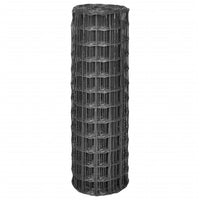Recinzione Euro in Acciaio 10x1,2 m Grigia cod mxl 7452