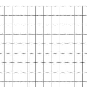Recinzione Euro in Acciaio 10x1,5 m Grigia cod mxl 16566