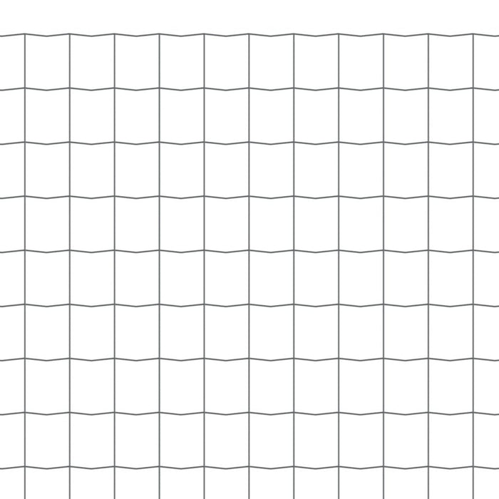 Recinzione Euro in Acciaio 10x1,5 m Grigia cod mxl 16566