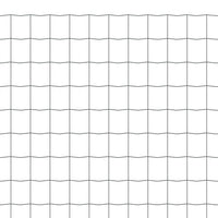 Recinzione Euro in Acciaio 25x1,2 m Grigia cod mxl 10144