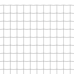 Recinzione Euro in Acciaio 25x1,2 m Grigia cod mxl 21540