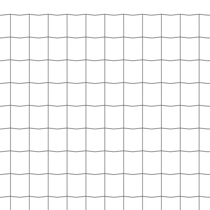 Recinzione Euro in Acciaio 25x1,2 m Grigia cod mxl 21540