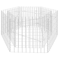 Gabbione Letto Rialzato da Giardino Esagonale 100x90x50 cm 142532