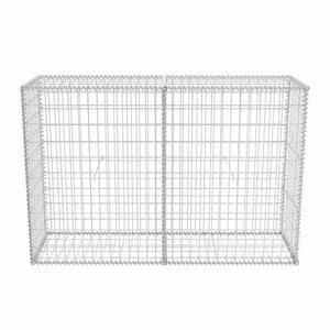 Gabbione in Rete in Acciaio Zincato 150x50x100 cm 142551