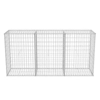 Gabbione in Rete in Acciaio Zincato 200x50x100 cm