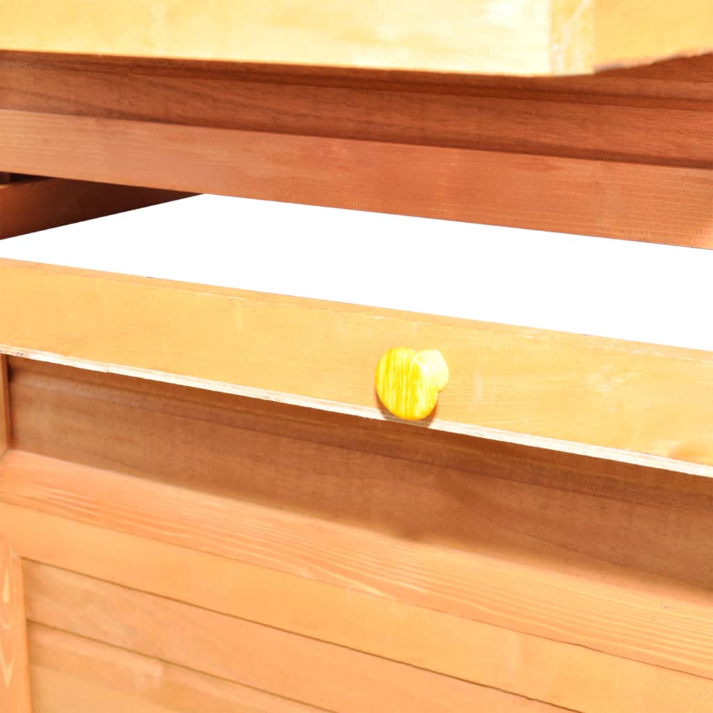 Pollaio 295 x 163 x 170 cm legno marrone 02_0001660