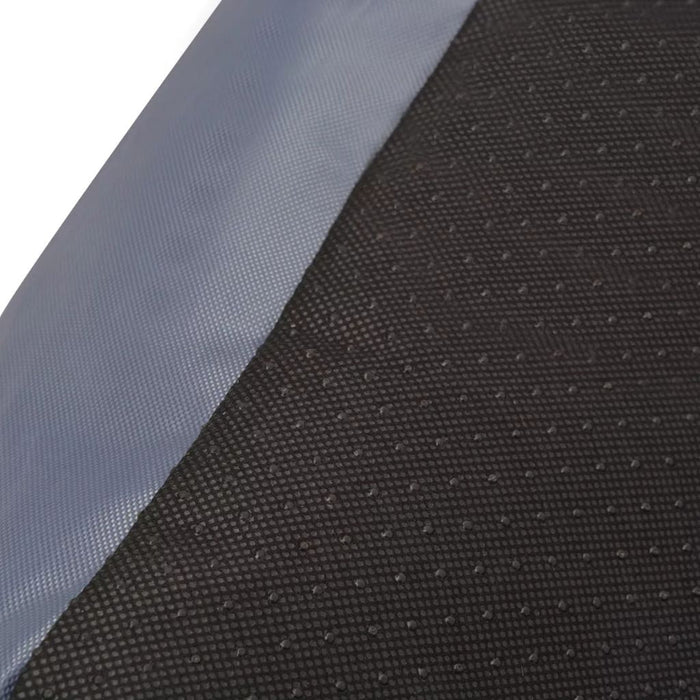 Cuccia per cani con cuscino imbottito misura 65 cm grigio 02_0001567