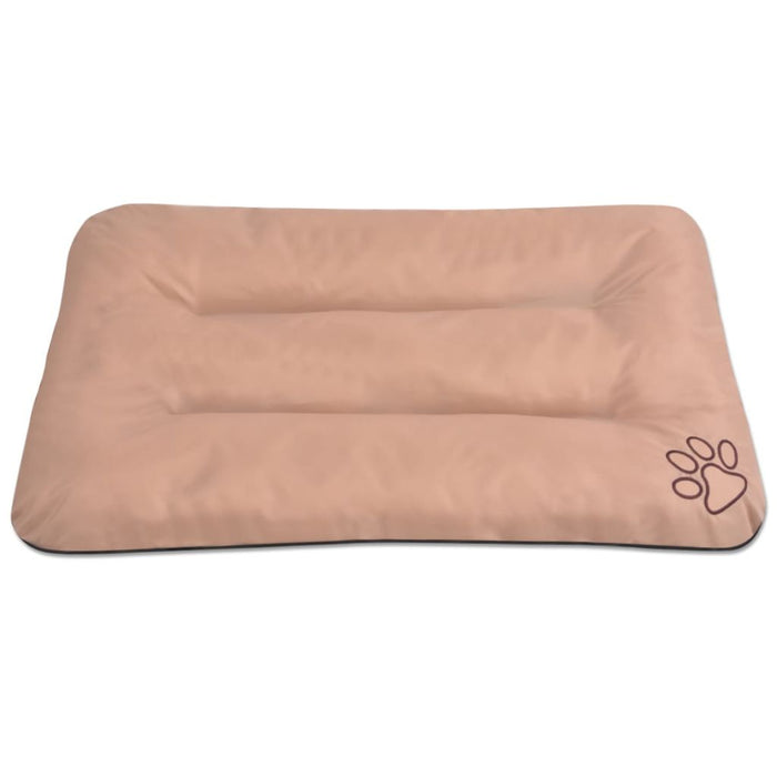 Materasso per cani 100 cm beige 02_0001605