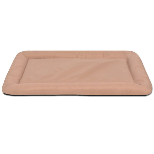 Cestino per materasso per cani animali domestici XXL 97 x 62 cm beige 02_0001614