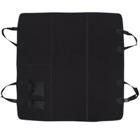 Coperta per Cani per Sedile Posteriore Auto 148x142 cm nero 170473