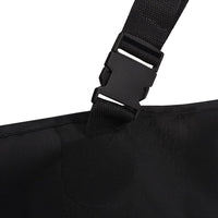 Coperta per Cani per Sedile Posteriore Auto 148x142 cm nero 170473