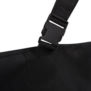 Coperta per Cani per Sedile Posteriore Auto 148x142 cm nero 170473