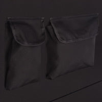 Coperta per Cani per Sedile Posteriore Auto 148x142 cm nero 170473