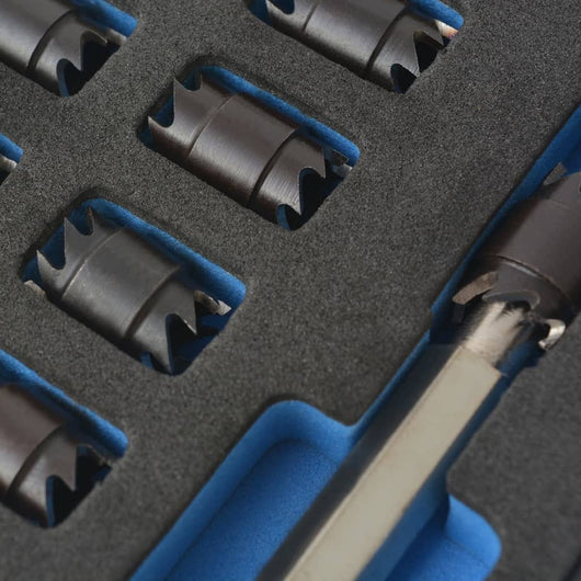 Set Perforatrice 13 pz Punti Saldatura HSS 210387