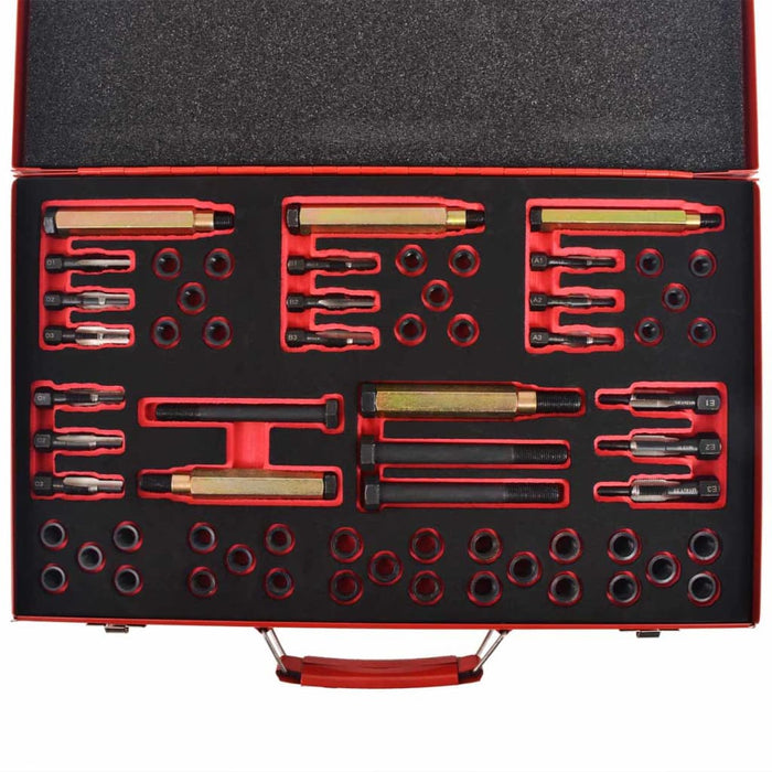 63 pz Riparazione Filetto Candela Incandescenza M8 M9 M10 M12